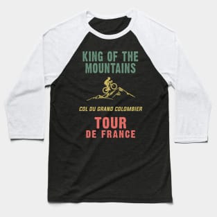 ✭ Col Du Grand Colombier ✭ Tour de France King of the mountains Baseball T-Shirt